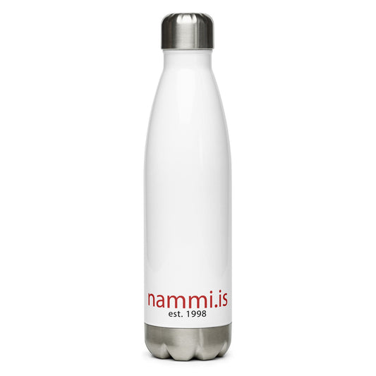 Stainless Steel Water Bottle - nammi.isnammi.is