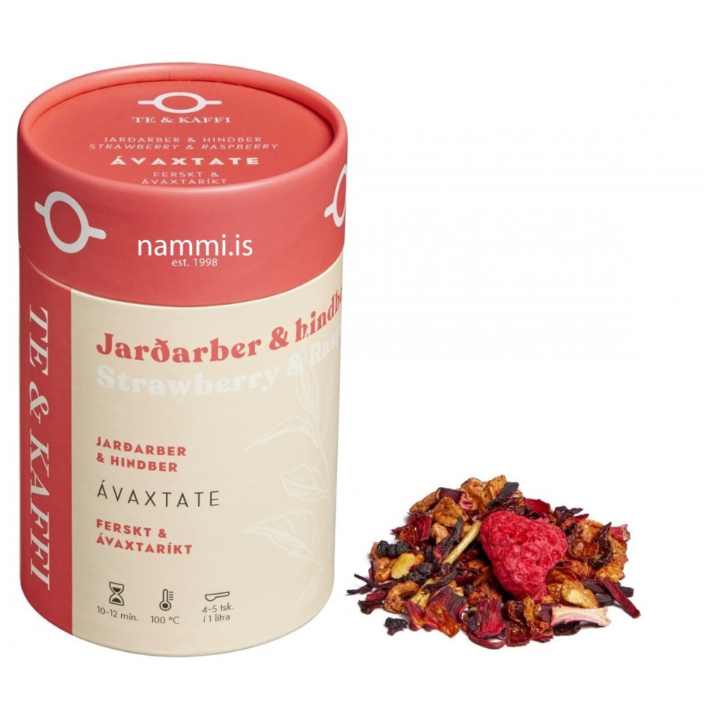 Strawberries & Raspberries Tea / Loose / 100 gr - nammi.isTe & Kaffi