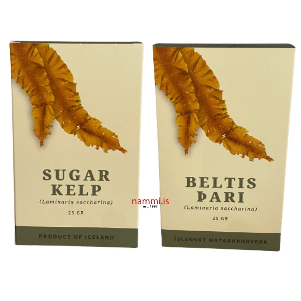 Sugar Kelp / Beltis þari ( roasted 25 gr.) - nammi.is