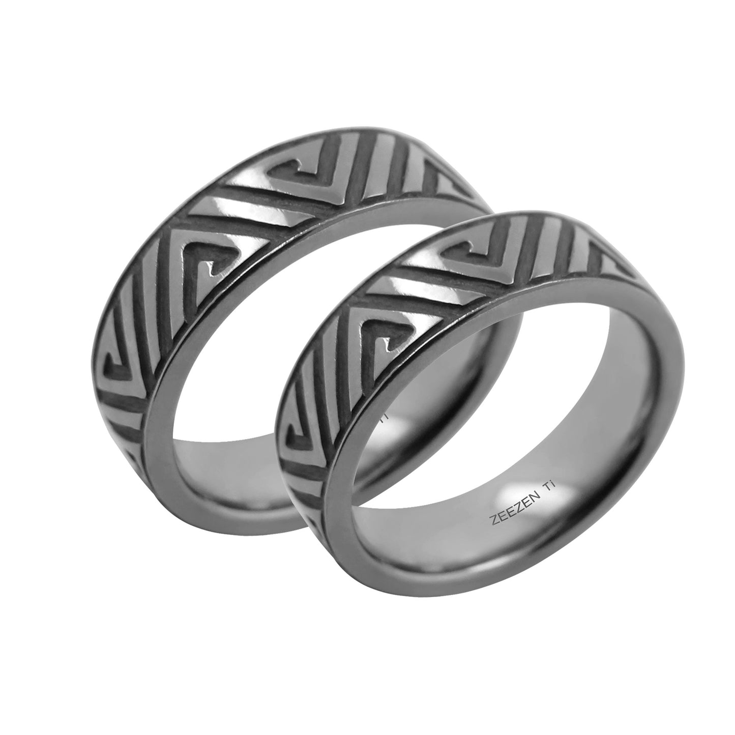 Tantalum Ring w/ Celtic Pattern - nammi.isÓfeigur