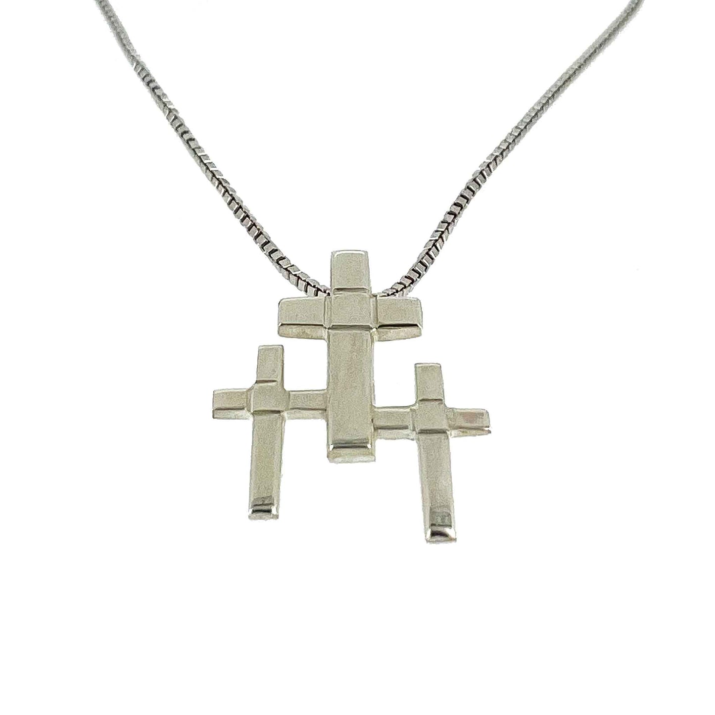 The Trinity Cross - Sterling Silver - nammi.isÓfeigur