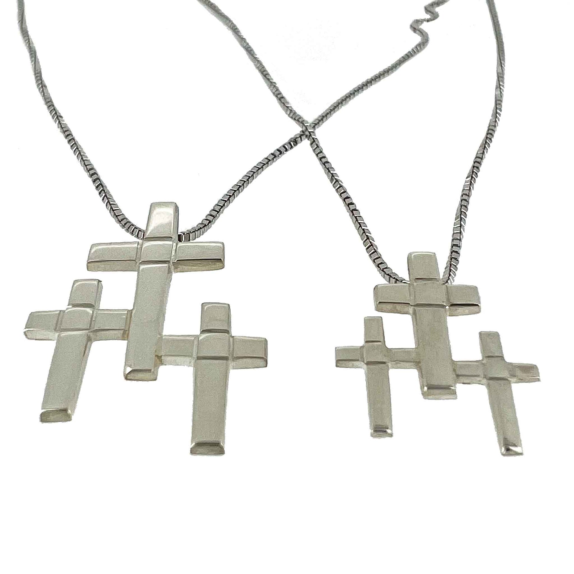 The Trinity Cross - Sterling Silver - nammi.isÓfeigur