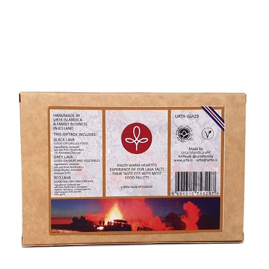 Three Types of Lava Salt (Grinder) - nammi.is