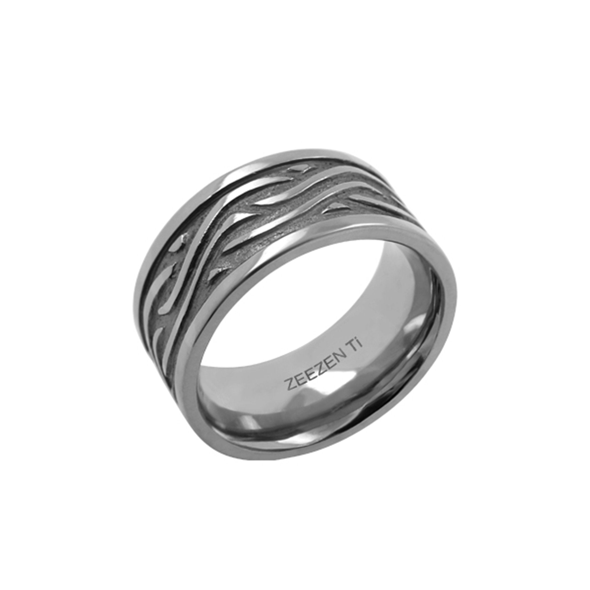 6mm Vintage Engraved Scrolls Western Wedding Band - 14K White Gold —  Antique Jewelry Mall