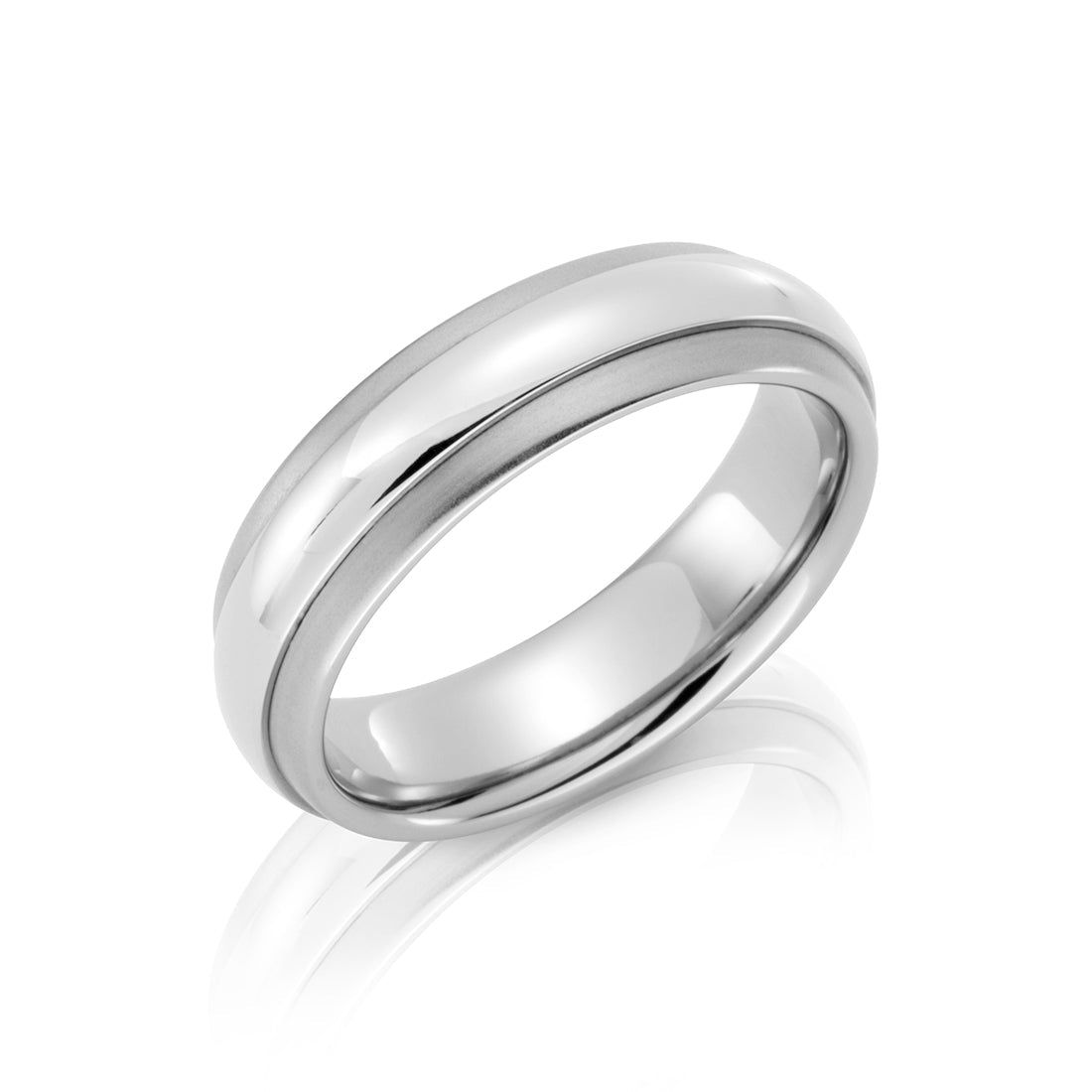 TITAN RING POLISHED/SANDBLAST - nammi.is