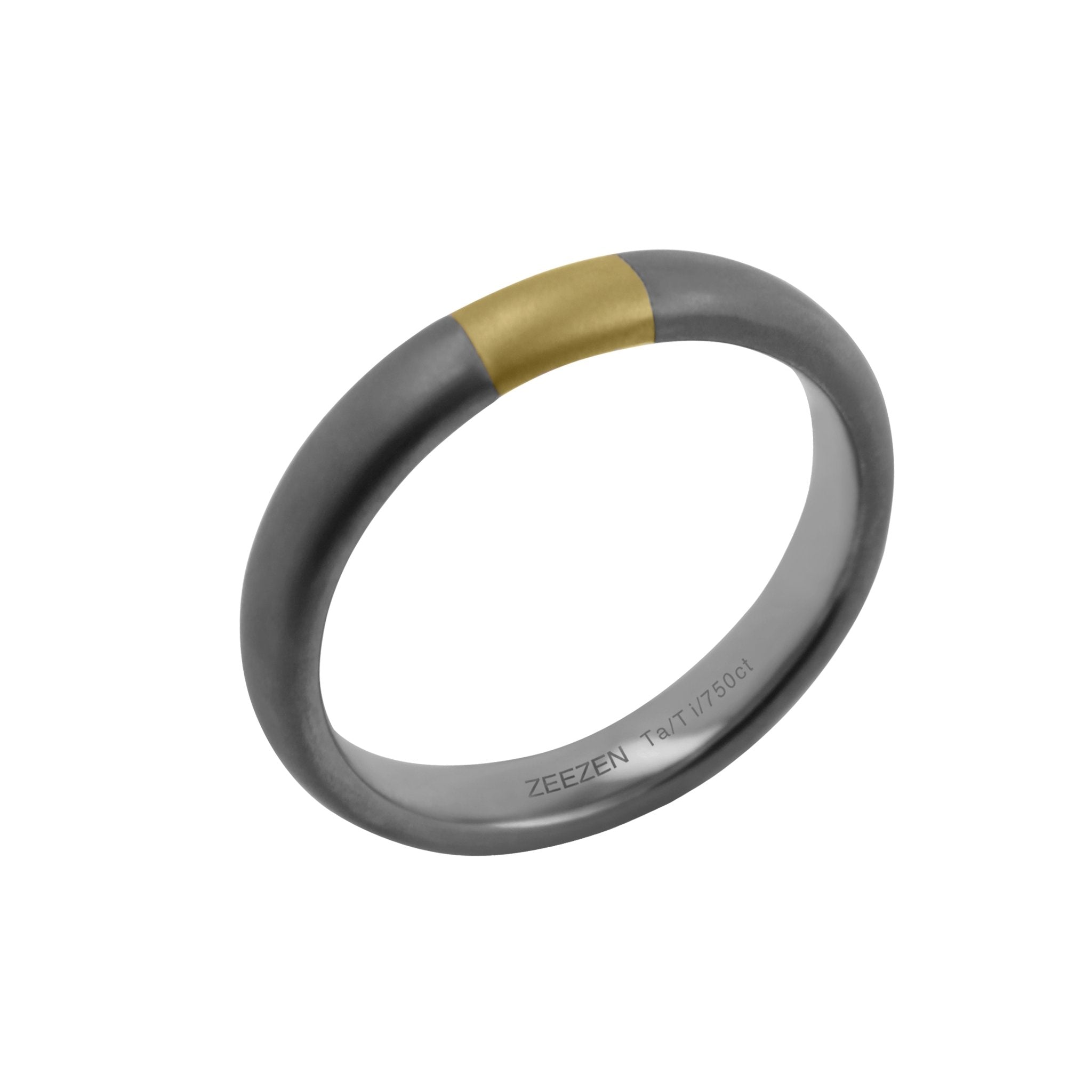 Titan Ring w/ 18k Gold & Tantalum - nammi.isÓfeigur