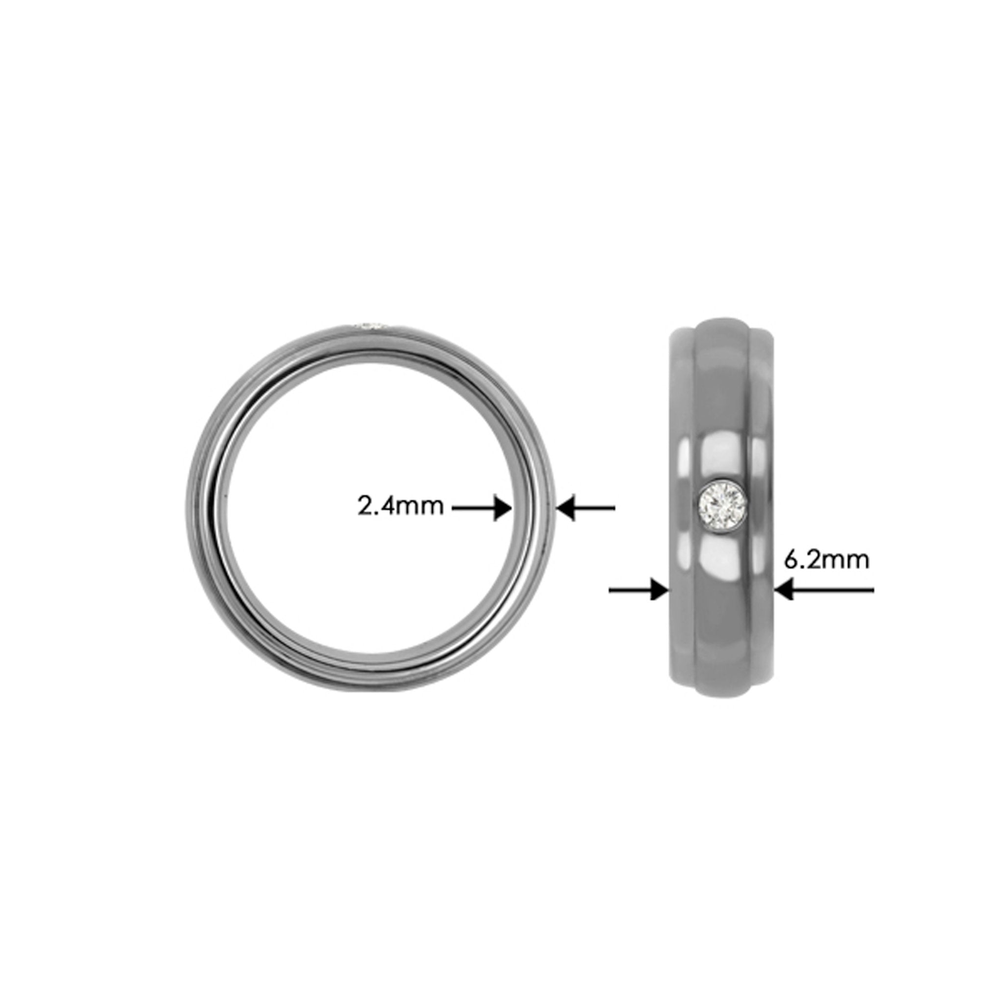 Titan Ring w/ Lab-Grown Diamond - nammi.isÓfeigur