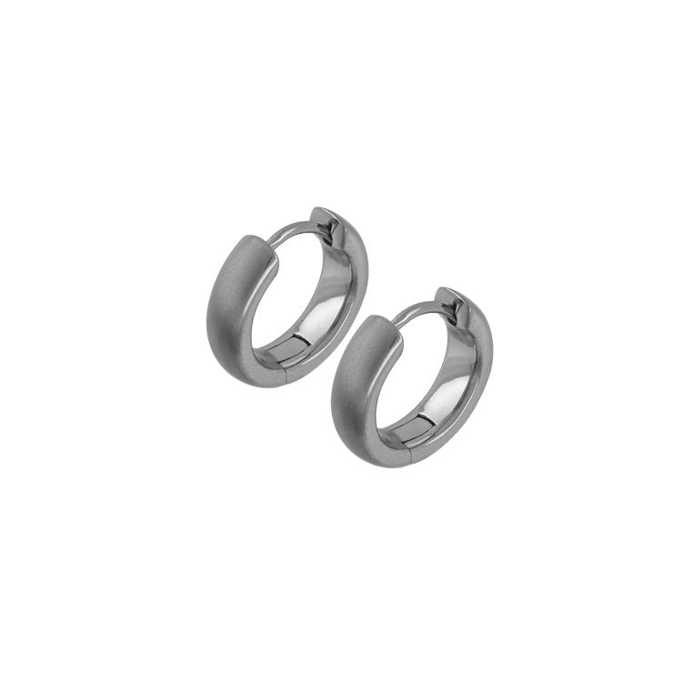 Titanium on sale hoop earrings