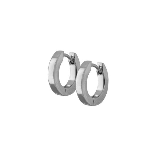 Titanium - Hoop earrings - Shine - nammi.is