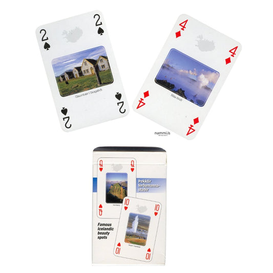 Tourist places in Iceland Playing Cards - nammi.isSnerra