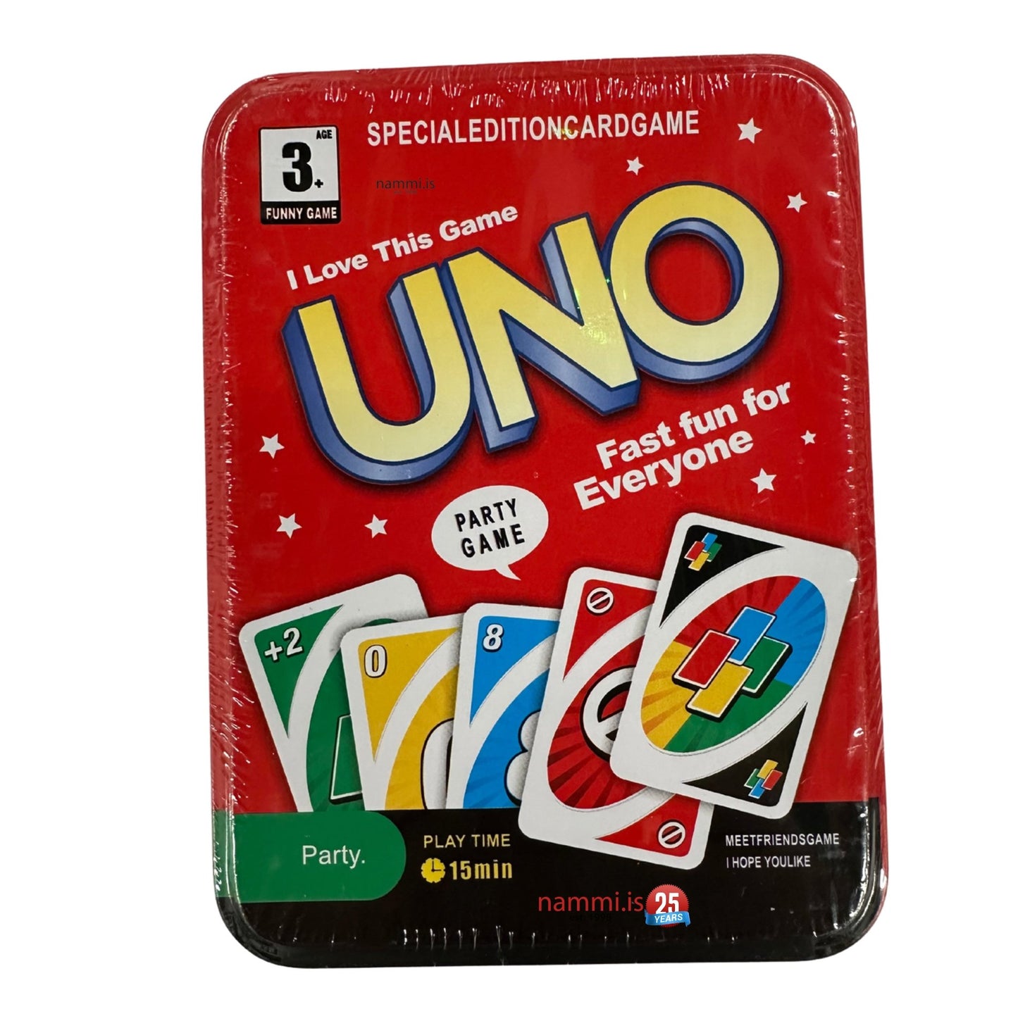 Uno Party - Special Edition Card Game - nammi.isSA Iceland