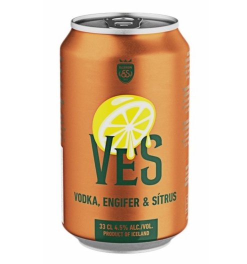 VES (Vodka, Ginger, Sítrus) / 33 cl. - nammi.is