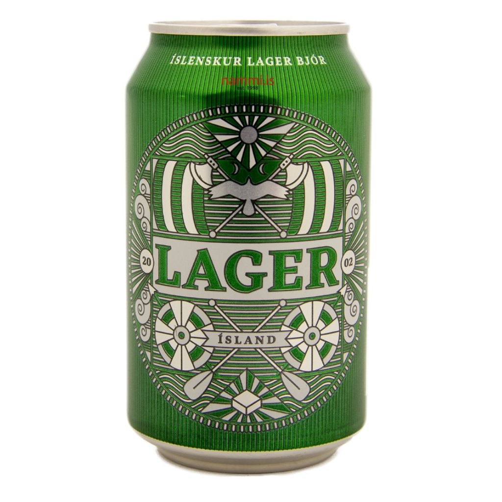 Víking Lager Beer 4,5% vol / 33 cl - nammi.is