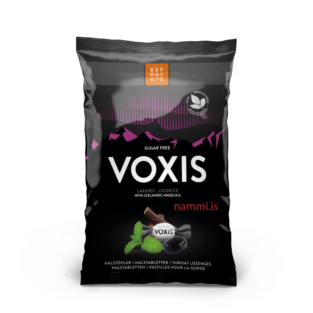 Voxis Liquorice Sugarfree / Lozenges (50 gr) - nammi.isSaga Natura