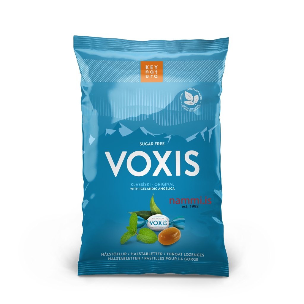 Voxis Lozenges Sugarfree (80 gr) - nammi.isSaga Natura