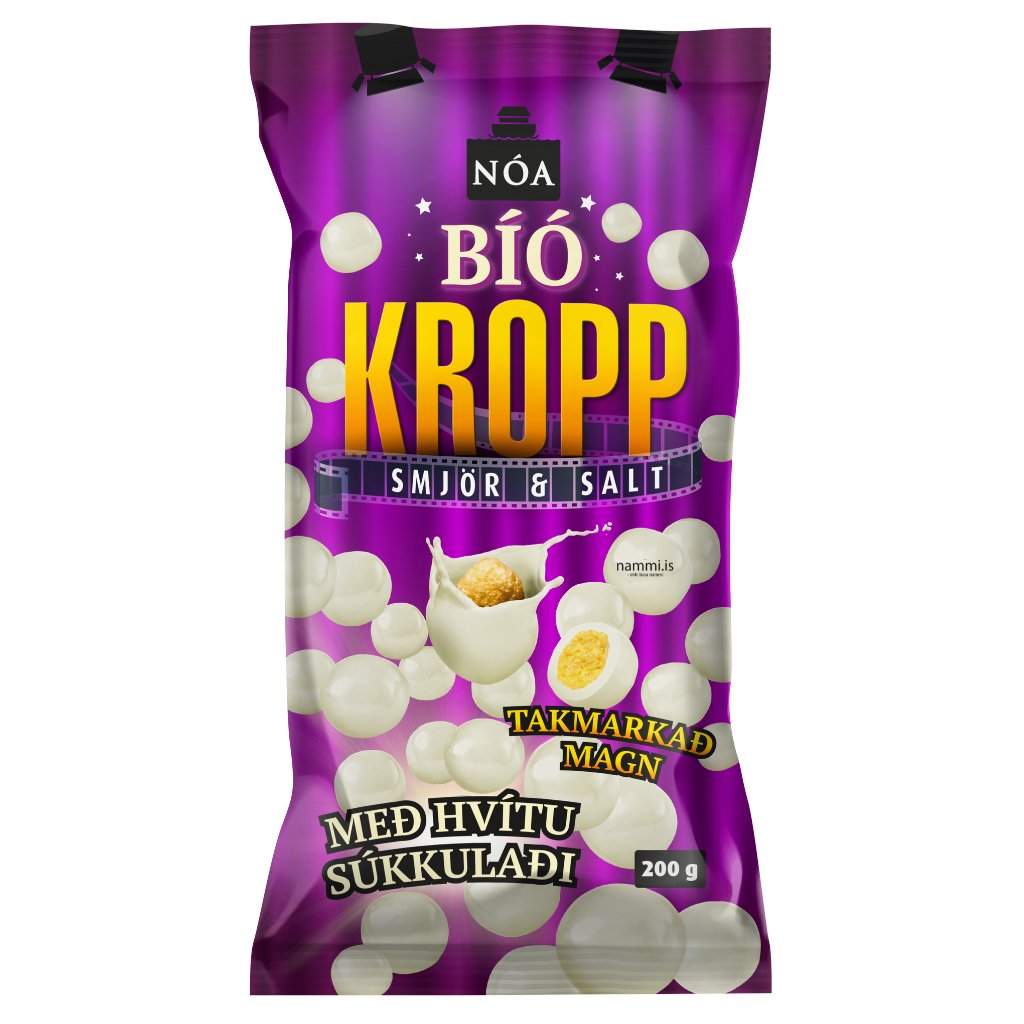 White Nóa Bíó Kropp 200 gr - nammi.isNói Síríus