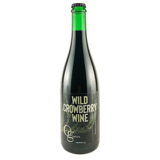 Wild Crowberry wine (750 ml) - nammi.is