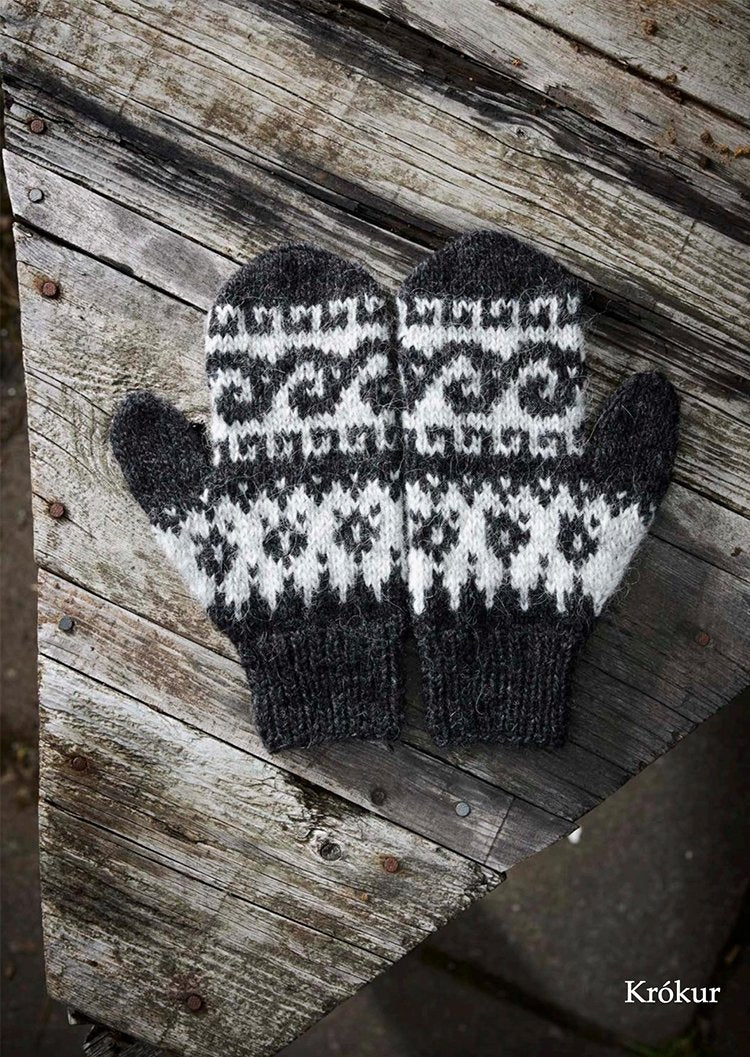 Wool Mittens - Krókur - nammi.is