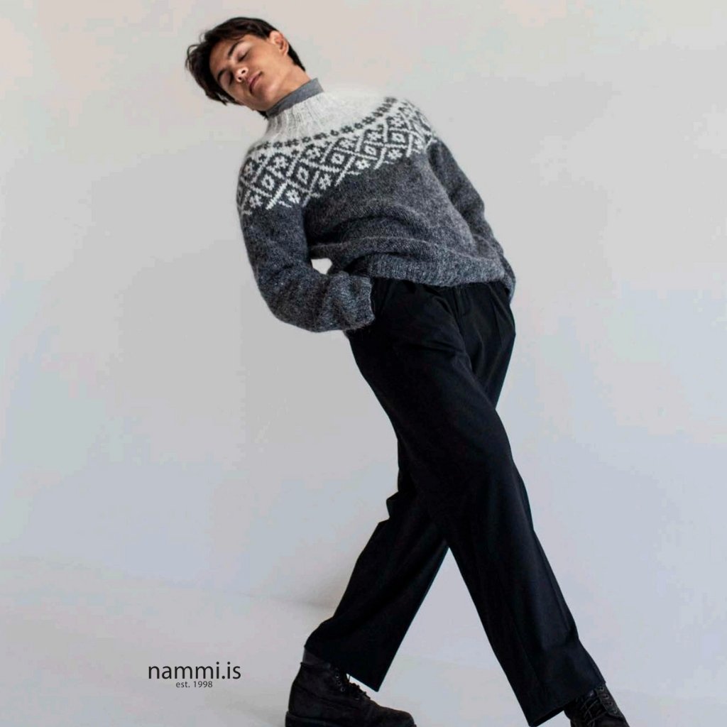 Wool Sweater for Men (Hashtag) - nammi.isCustom Made
