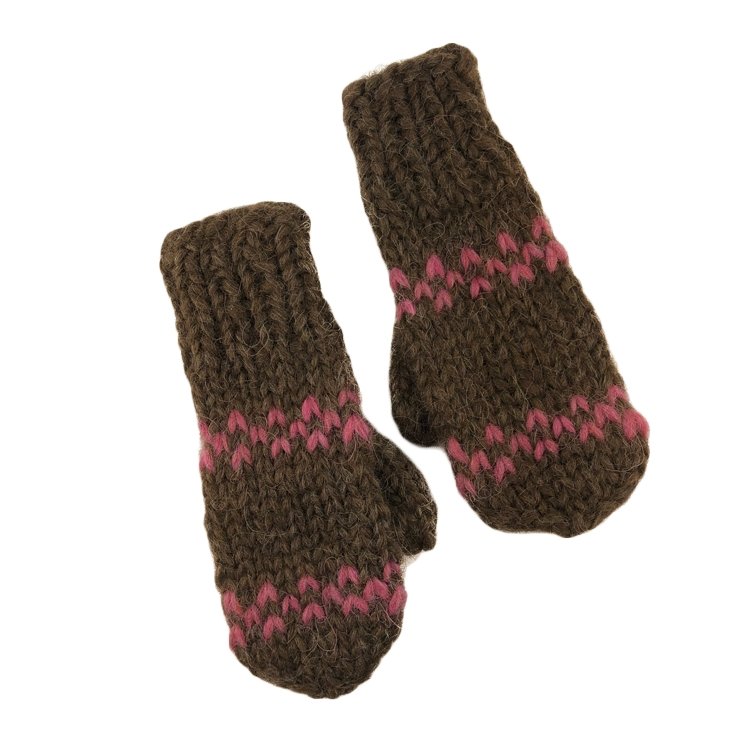 Woolen Mittens for Kids - nammi.is