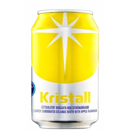 Yellow Kristall / Sparkling lemon Water (330ml.) - nammi.is